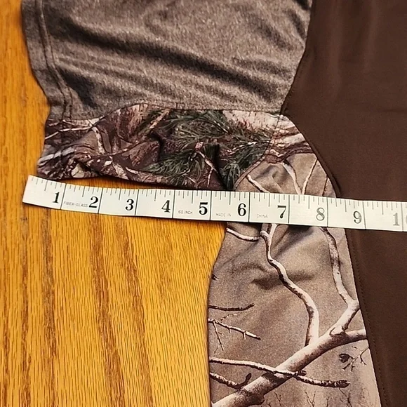 Men's Habit Realtree Brown Camo Shirt - Picture 8 of 10